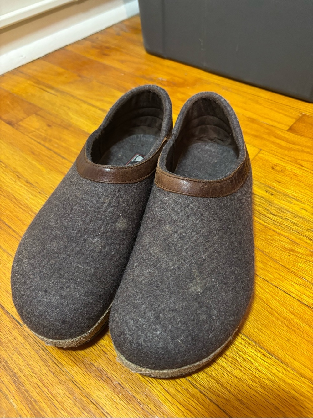 Haflinger Wool Clogs